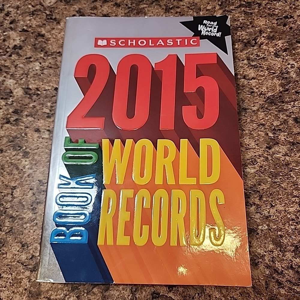 Scholastic 2015 Book of World Records by Jennifer Corr Morse Music Animals Movie